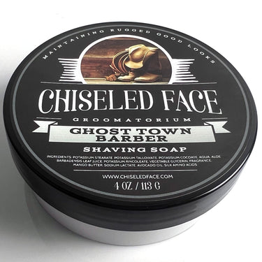 Ghost Town Barber - Shaving Soap - Chiseled Face